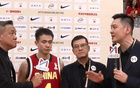 惨败日本赵继伟采访！多次点出霍金森的防守问题，杨鸣在一旁解压